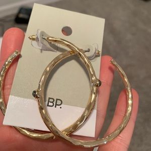 Brand New BP Hoop earrings